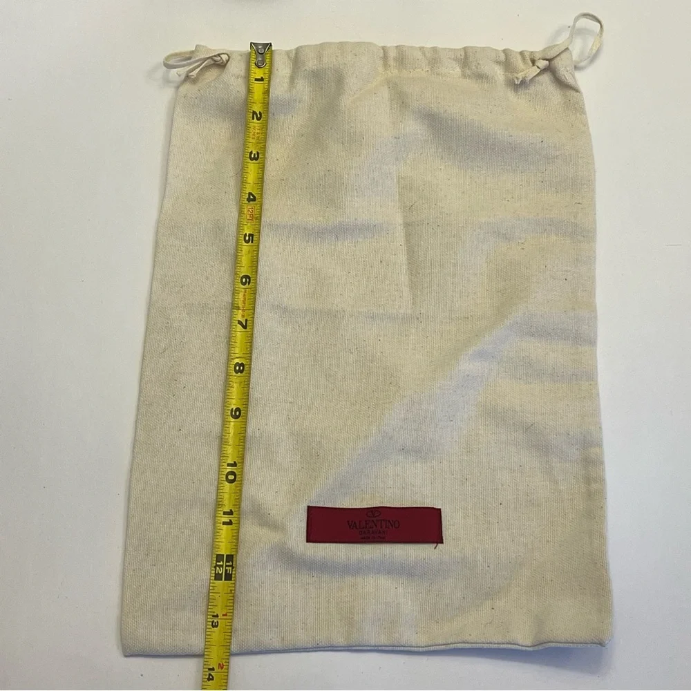 Valentino White‎ Dust Bag, 10x13.5, Excellent Cond